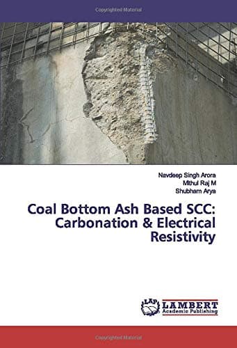Coal Bottom Ash Based SCC: Carbonation & Electrical Resistivity