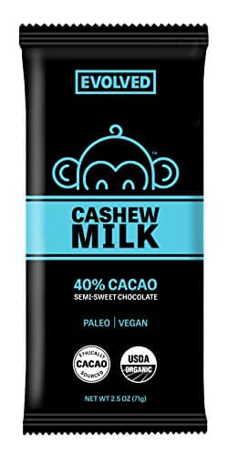 EVOLVED Chocolate Mylk Chocolate Bars, 2.5-oz. (Count of 8)