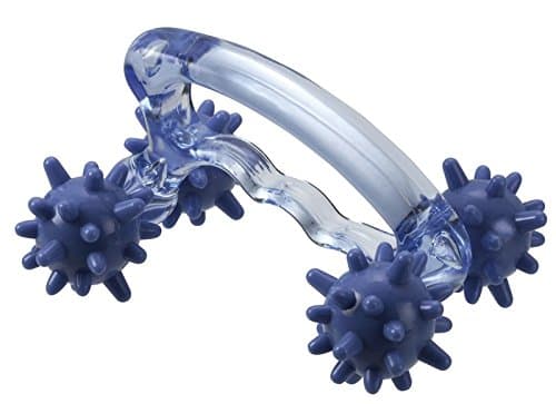 Therapy in Motion 4 Spikey Ball Roller/Massage Bar for Self-Massage - Plastic & PVC - One Size