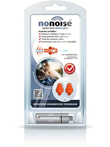 NoNoise hearing protection Motor - New Generation Ear Plugs - Ceramic Filter