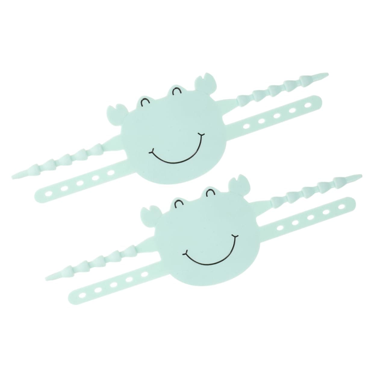 UPKOCH 2pcs Study Silent Lock Set Stop Door Slam Preventer Quiet Door Door Stopper Door Latch Cover Front Door Slam Preventer Finger Pinch Guard Green