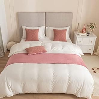 Eseriallen Bed Runner King Size,Pink Bed Runner For of Luxury Hotel Grade 240X45cm for 1.8m Bed