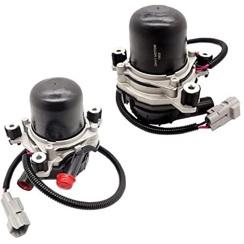 OKAY MOTOR Secondary Air Pump (2-pack) for 2007 2008-2013 Toyota Tundra Land Cruiser Sequoia 2008-2013 Lexus LX570 4.6L 4.7L 5.7L 17610-0S010 10200231AA 33-2504M