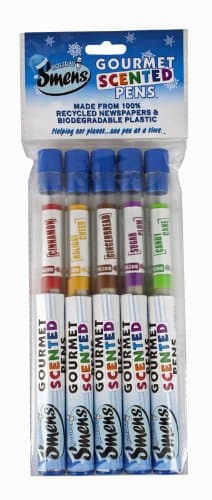 Smens Scented Pens Holiday 5-Pack
