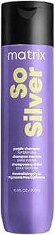 Matrix Hair Shampoo, For Blondes, Greys and Silvers, Tones + Neutralises, Total Results, So Silver
