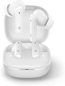 Audio Newly Launched SA-TW P20 True Wireless in Ear Earbuds with 30H Playtime, Upto 40dB 3 Multi-Mode ANC Pro, EQ Customizing App, 6-MIC, Low Latency for Gaming Mode, 10mm Driver, IPX5 - White