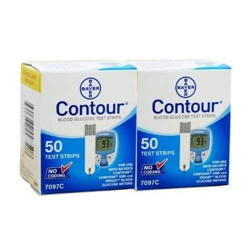 Bayer Contour Blood Glucose, 100 Strips