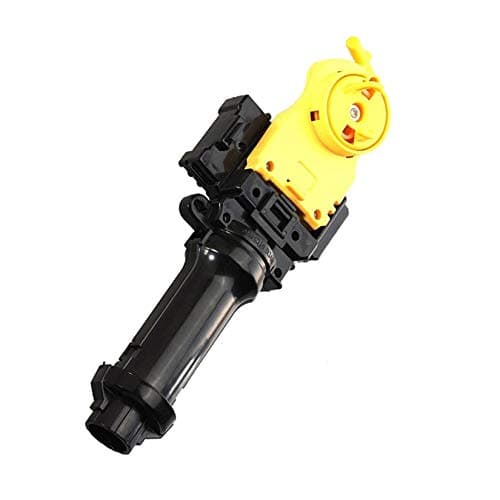 Dwin Power Standard Gyro Performance Plastic 4D Launcher Grip + Power Launcher(Yellow) Tool Compatible with Beyblade Combat Gyro Metal Fury, Metal Fusion, Metal Masters & Zero-G Shogun Steel Series