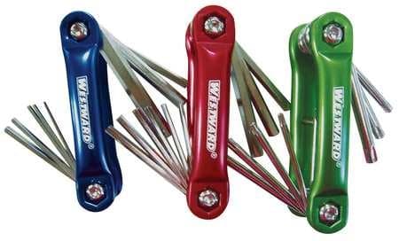 Westward 5YUU6 Hex/Star Key Set, Folding, 25 Pc
