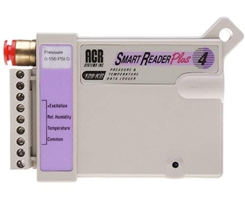 ACR Systems 01-0117 SmartReader Plus 4 4-Channel Pressure, Temperature and RH Data Logger, 128 KB, 30 Gauge