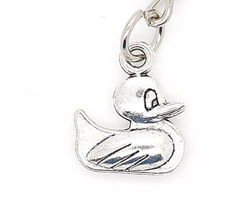 GenericSilver Keyring With 16mm Duck