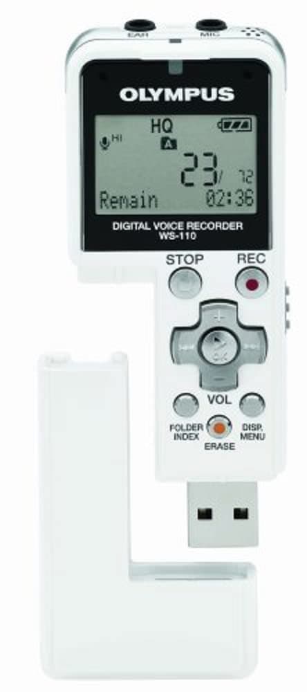 MU) OLYMPUS WS-110 DIGITAL AUDIO REC