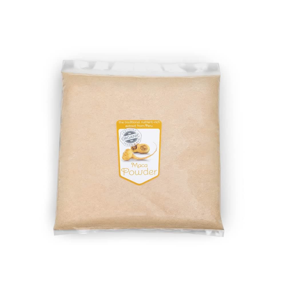 Pure Raw Maca Root Powder, 4 Root Variety