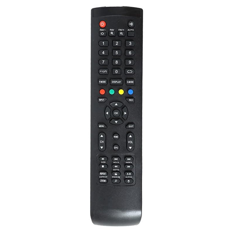 Universal Remote Control for Chinese LCD LED and Non-Branded Smart TVs - Black (Please Match with Your Old Remote Before Placing an Order) (LED 520)