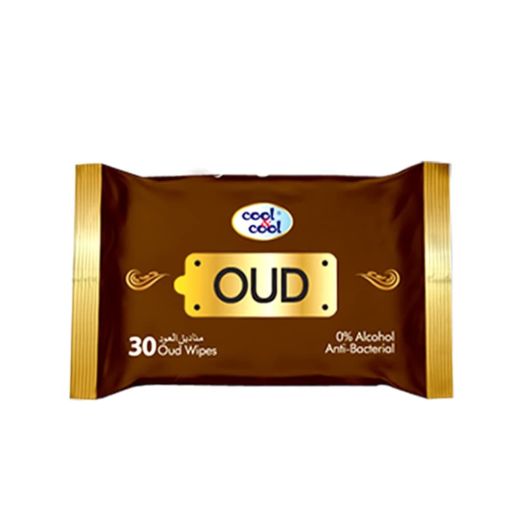 Cool & Cool Oud Wipes 30's
