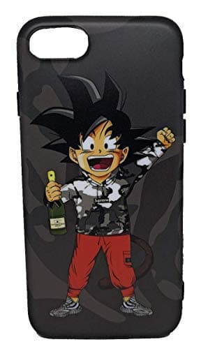 iPhone 8 Case, iPhone 7 Case Luxury Hype DBZ Go ku iPhone case (for iPhone 6/7/8 Black)
