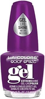 L.A. COLORS Color Craze Extreme Shine Gel Polish, Dare Devil CNP754