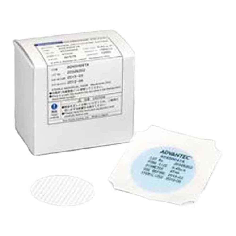 Advantec MFS A045H047W Membrane Filter without Pad, Sterile, Grid, 47 mm Diameter, Mixed Cellulose Esters (Pack of 1000),White