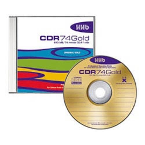 HHB CDR74 Gold 74 Minute CDR (Each)