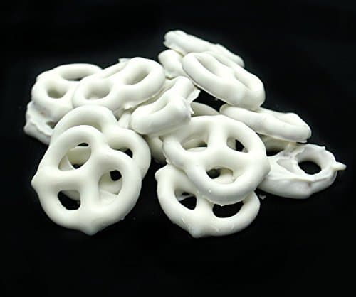Weaver Chocolates White Chocolate Compound Covered Mini Pretzel (1 LB.)