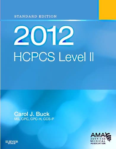 HCPCS 2012 Level II: Standard Edition (Saunders HCPCS Level II)