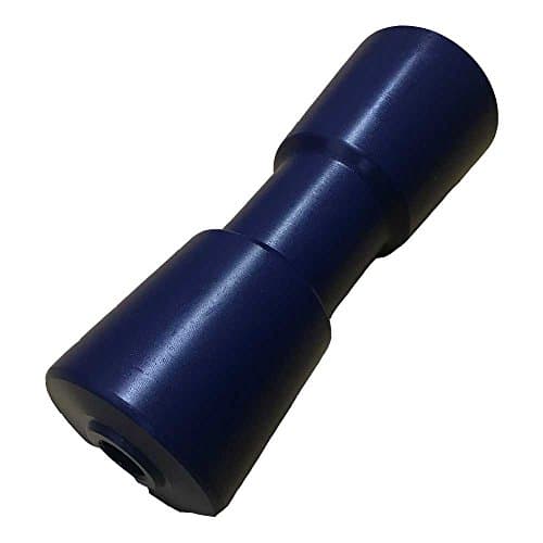 Roxom 8" Boat Trailer Keel Roller Plastic Blue. 5/8 Bore. Plastic Boat Roller for Aluminium Boats, Jon Boats, Bass Boats. UV Resistant Premium Material.