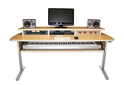 Summit Sit-Stand Keyboard Studio Desk