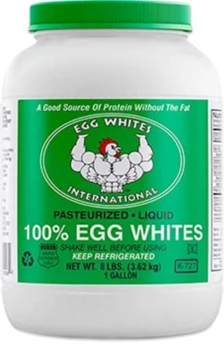 EGG WHITES INTERNATIONAL WWW.EGGWHITESINT.COM 100% Pure Liquid White Protein Designed to Drink. NOW 100% CAGE FREE (1 Gallon & Pump)