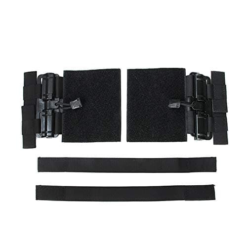 The Mercenary Company Quick Disconnect Side Entry Conversion for MOLLE Tactical Vest (Black)