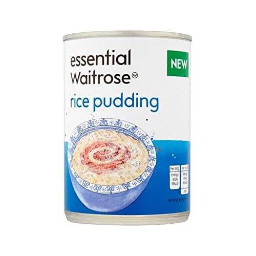 Rice Pudding essential Waitrose 400g - Pack of 6