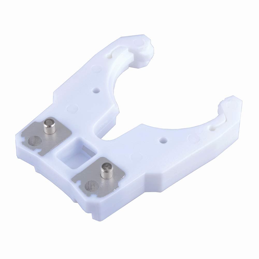 HSK 63F Tool Holder Clamp Iron+ABS Flame Proof Rubber Claw