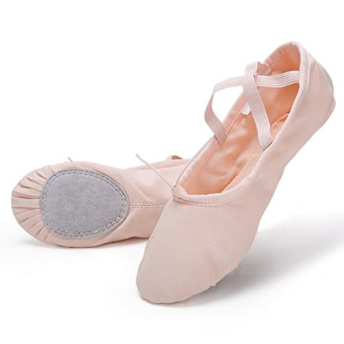 Pro High-Count Cotton Canvas Ballet Dance Slippers