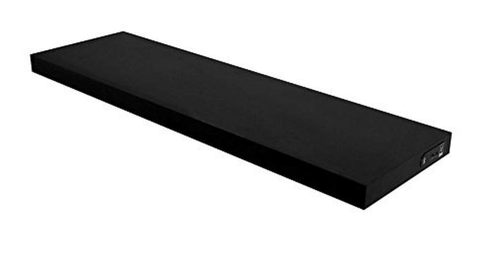 Duraline Wireless Bluetooth Invisible Mounted Speaker with Shelf - Black