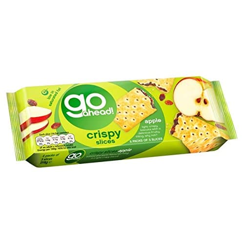 Go Ahead Crispy Slices Orange 5 Pack 195G