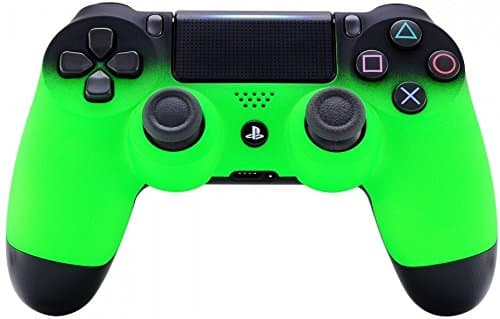 PS4 Wireless Custom Controller for Playstation 4 -"Soft Touch (Green & Black Fade)