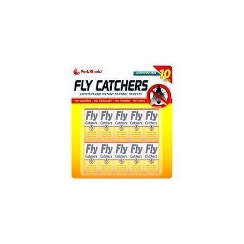 10 Pack Fly papers, killer, insects, for home, sheds