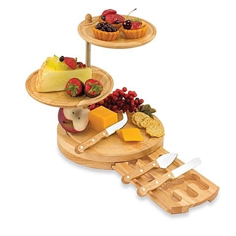 Picnic Time Regalio Cheese Board/Serving Tray