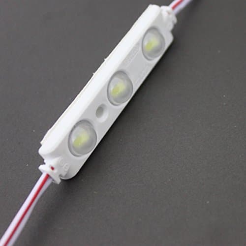 20 pcs Storefront LED Light 12V 5630 3led Waterproof Injection Module White Light with Project Lens for Store Window LED Project Decorative Light Fixtures