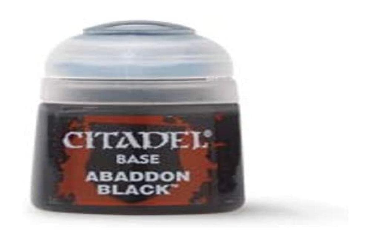 Games Workshop Citadel Base: Abaddon Black