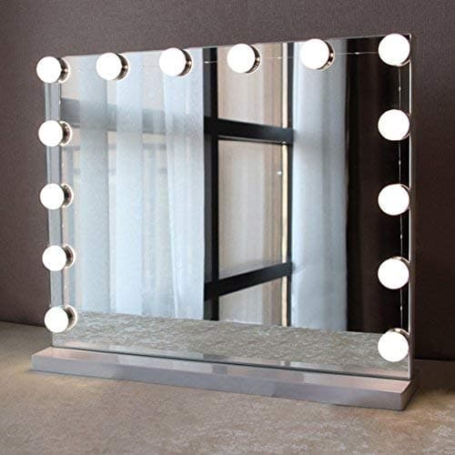 BWL Linkable Makeup Mirror Light Bulb, Hollywood Style LED Vanity Mirror Lights Kit with 10 Dimmable Bulbs for Dressing, Cosmetic, Bathroom, Mirror Not Included