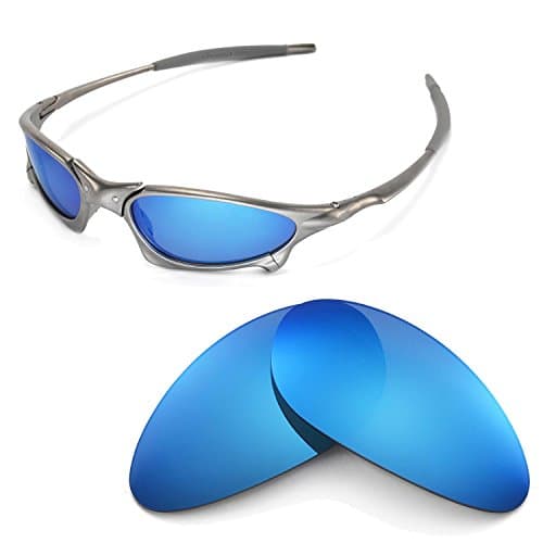 Walleva Replacement Lenses for Oakley Penny Sunglasses - Multiple Options Available (Ice Blue Coated - Polarized)