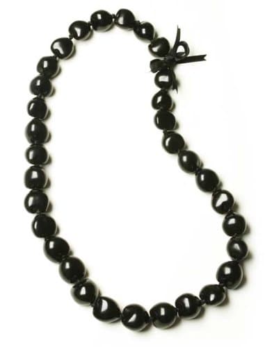 Kukui Nut Lei (Black)