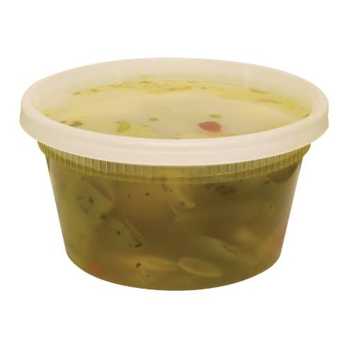 Pack of 10 Plastic Deli Container / 12 oz DELItainer