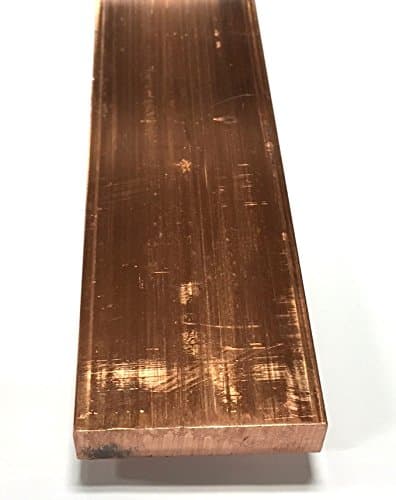 C110 Copper Bar - 1/2" x 2" x 6"