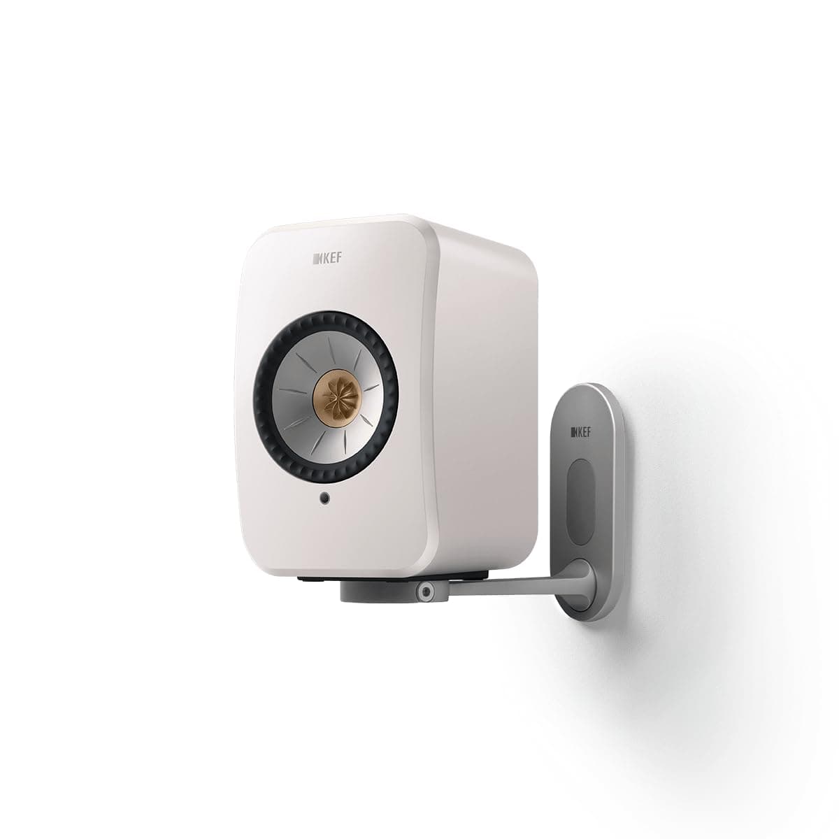 KEF Lsx B1 Wall Bracket (Silver, Pair)