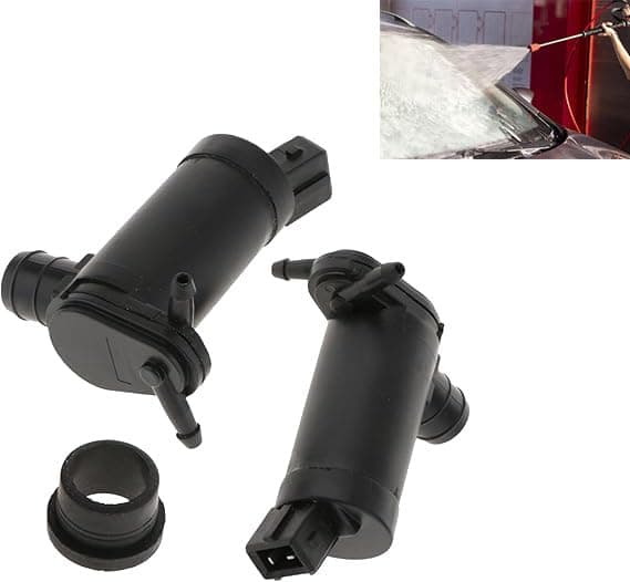 Car Windscreen Windshield Washer Pump, Replacement Part Washer Pumps,for Jaguar XF 2008-2018 and Ford Transit Custom 2012-2018, Auto Wiper Fluid Pump 1S7117K624DC