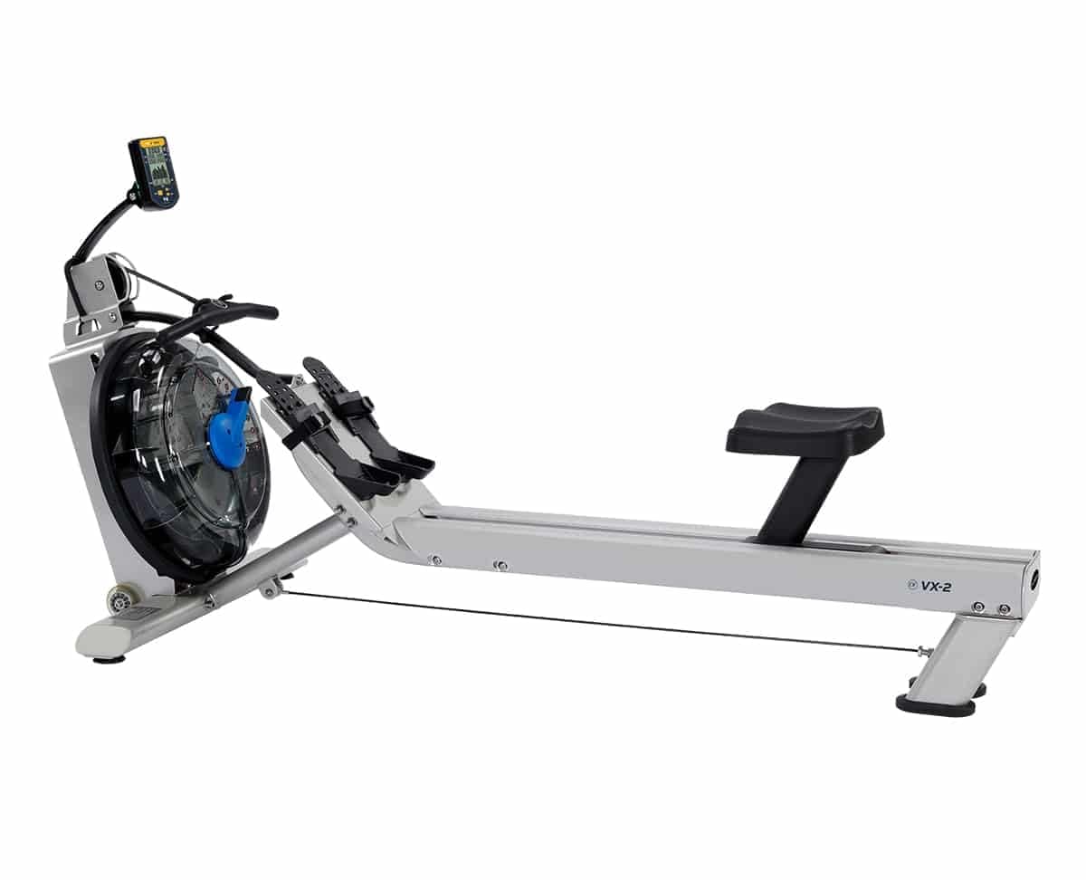 FluidRower VX-2 Full Commercial Fluid Rower (Adjustable Resistance)