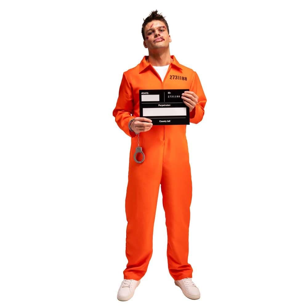 Men's Convict Costume Orange