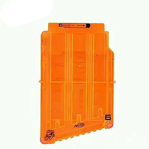 6 Darts Ammo Magazine Clip Replacement for Nerf N-Strike Mega Centurion Blaster