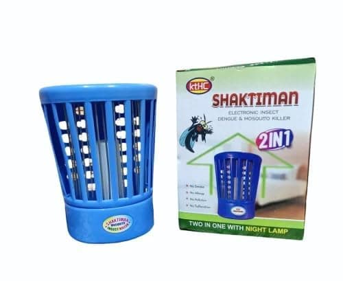 Mosquito Killer Machine Trap Lamp - Efficient Electric Insect Zapper with Direct Connection| Pop Electronic LED Mosquito Repellent Device for Safe Indoor Pest Control Suitable for House Use (Blue)